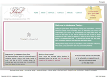 Tablet Screenshot of idealspacedesign.com